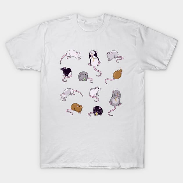 Rats, Rats, Rats T-Shirt by rachelka